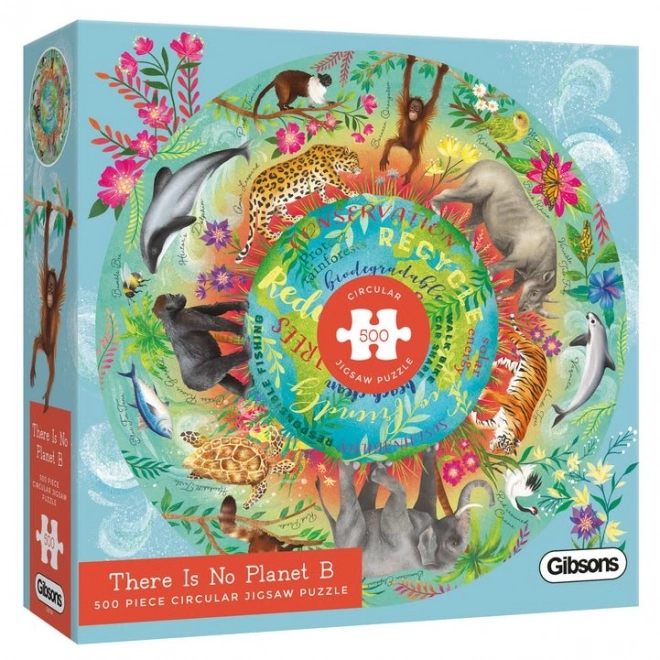 Gibsons round puzzle planet b doesn't exist 500 pieces