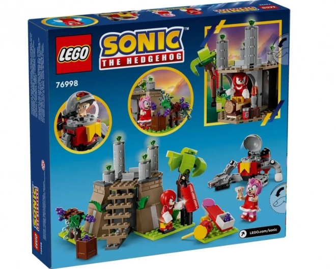 Knuckles and the Master Emerald Temple Playset