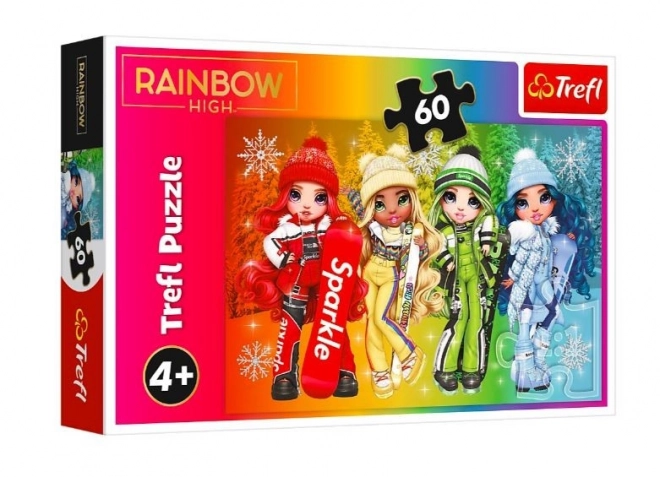 Rainbow High Joyful Dolls Puzzle 60 Pieces