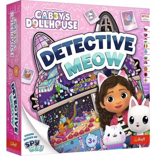 Detektiv Meow Gabby´s Dollhouse společenská hra