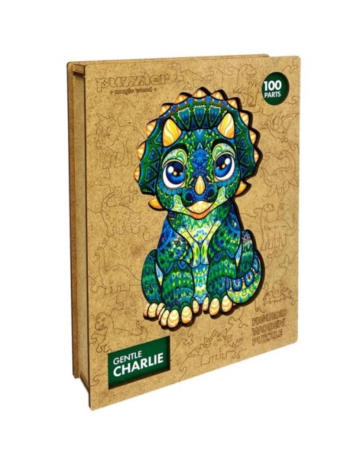 Wooden Colorful Puzzle - Cute Charlie