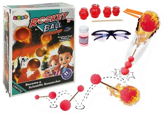 DIY Chemical Rocket Ball Educational Set