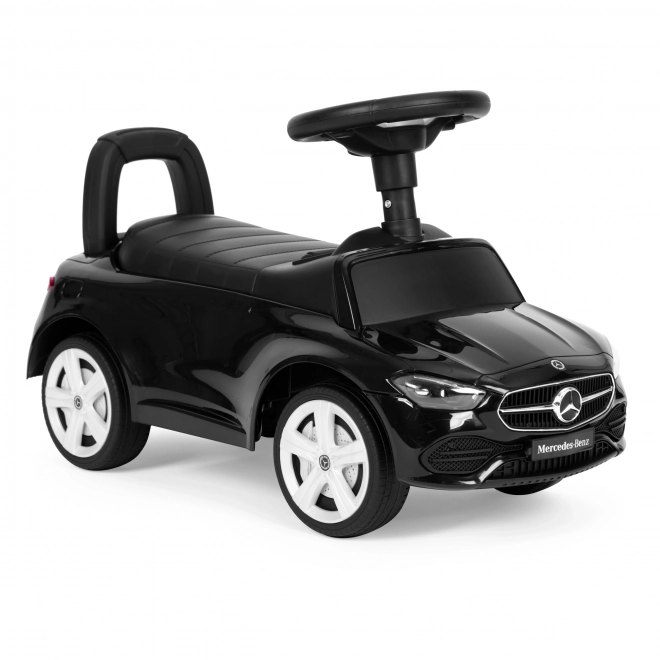 Mercedes C-Class Ride-On Car with Interactive Sounds in Black