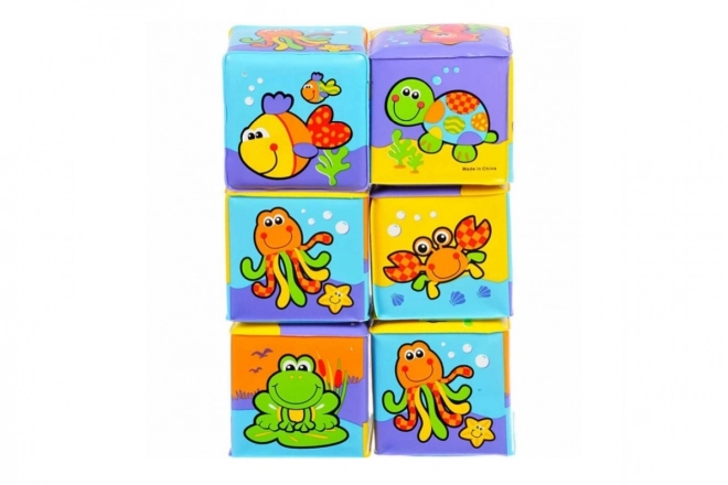 Soft Foam Blocks with Aquatic Creatures