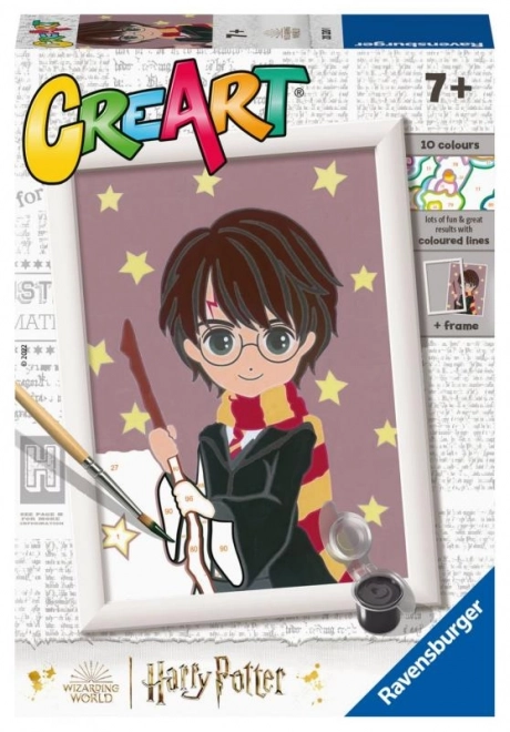 CreArt Paint By Numbers Harry Potter Set