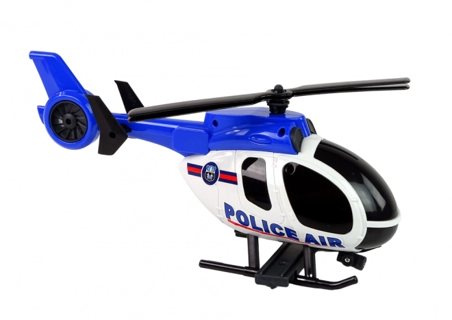 Police Helicopter and Car Play Set with Sound