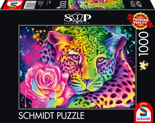 Schmidt Puzzle Neon Leopard - 1000 Pieces