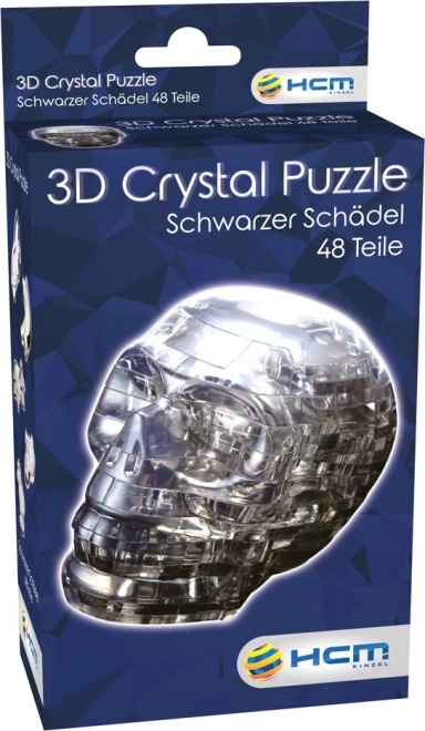 3D Crystal Puzzle 48 Piece Skull