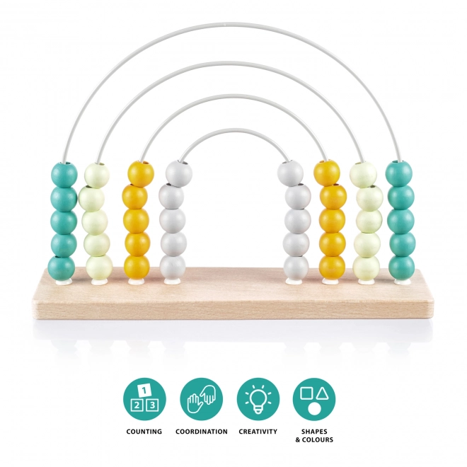 Wooden Rainbow Abacus