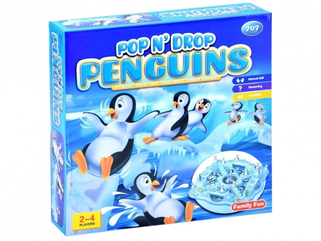 penguin race family board game