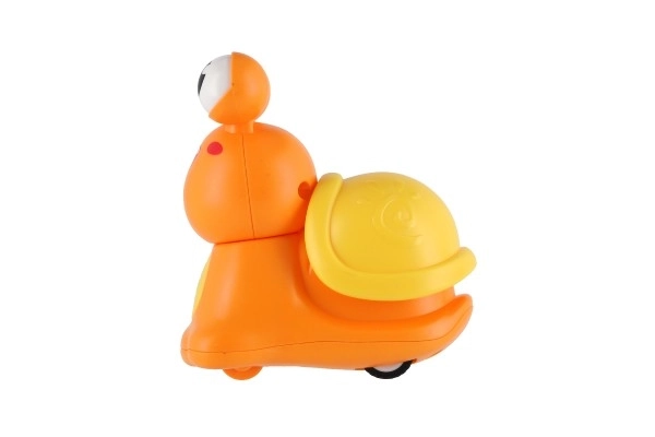 Push and Go Snail Toy with Friction Mechanism