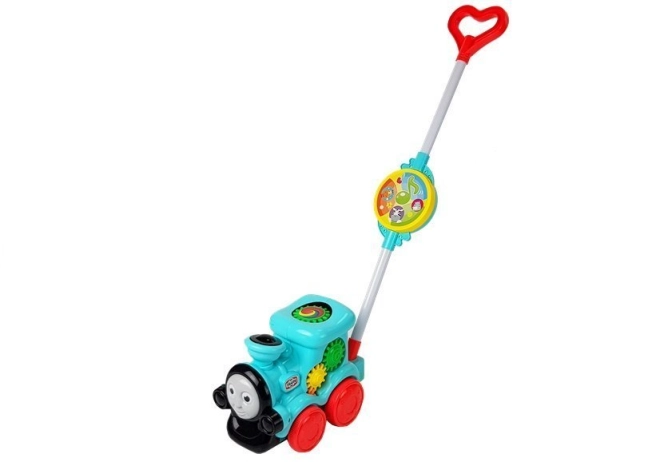 Easy to push thanks to the long handle