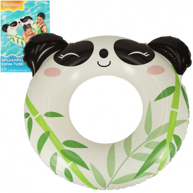 Inflatable Swimming Ring Panda Design for Kids