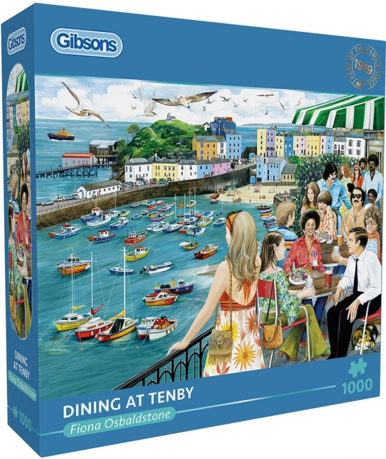 Puzzle Večera u Tenbyja 1000 komada