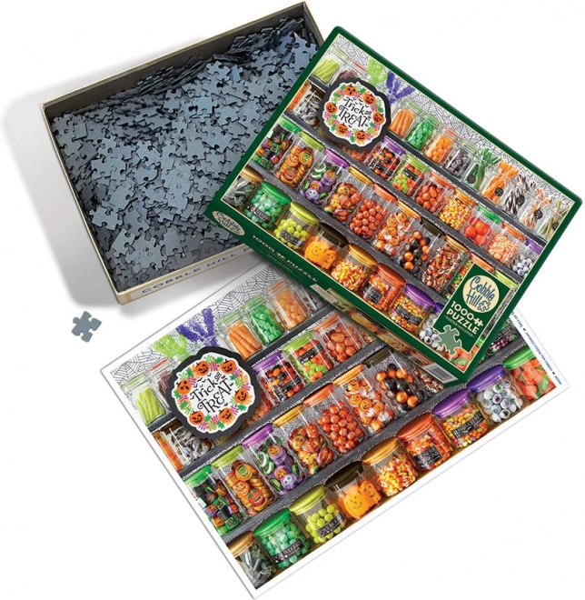 Cobble Hill Halloween Trick or Treat Puzzle 1000 Pieces