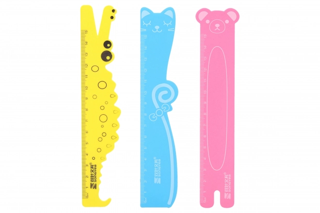 Animal-Shaped 15cm Ruler