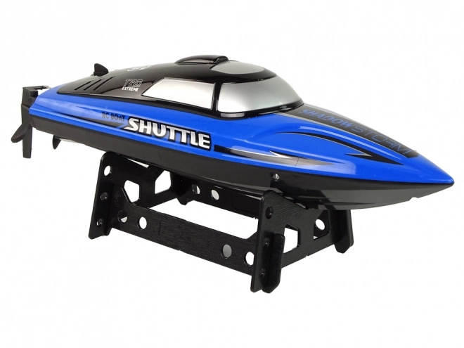 Blue RC Speedboat