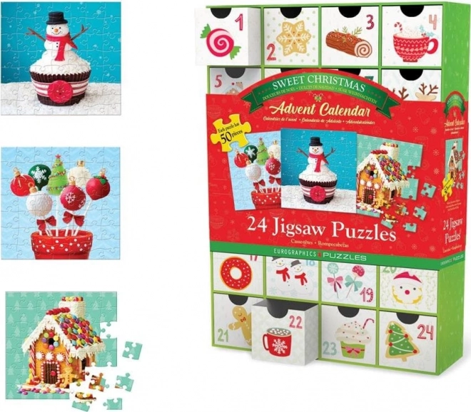 Eurographics Puzzle Advent Calendar: Sweet Christmas