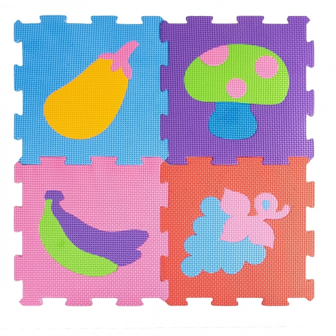 Foam Play Mat with Fruits