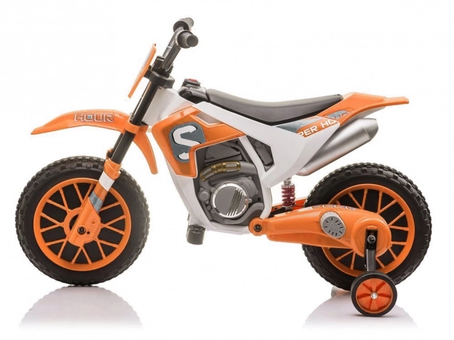 Battery-Powered Motorcycle - Orange