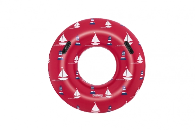 Inflatable Swim Ring Red