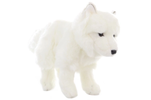 Plush Arctic Fox Toy