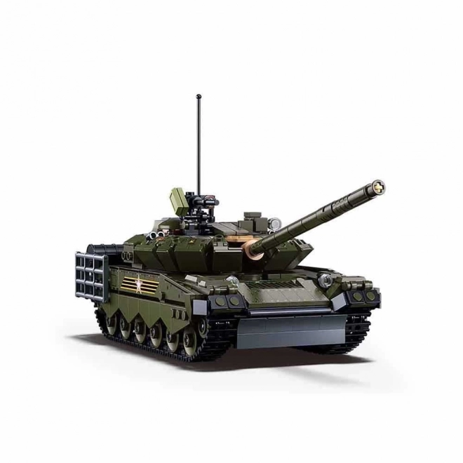 Sluban main battle tank T-80 2 in 1 scale model