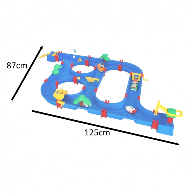 Water Track Sandbox Garden Toy 89 Pieces