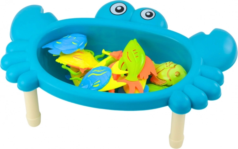 Crab table for water and sand play