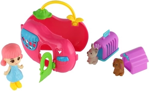 Maison portable avec poignée