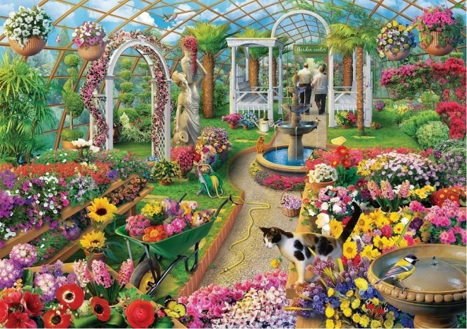 Greenhouse Colors Puzzle 1500 Pieces