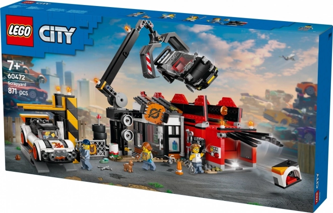 LEGO City Car Scrap Yard Playset