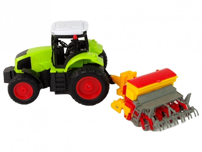 Rc Green Farm Tractor with Baler