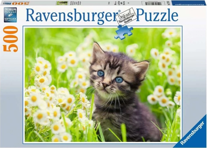 Ravensburger Kitten in the Meadow Puzzle 500 Pieces