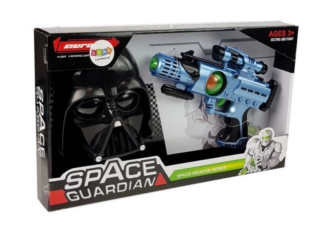 Space Warrior Laser Gun and Mask Set