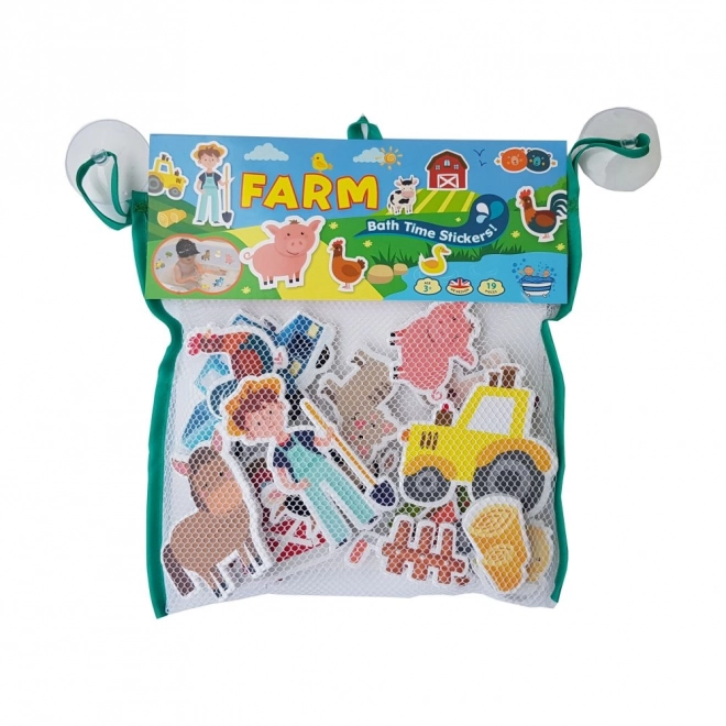 Farm Bath Stickers Set