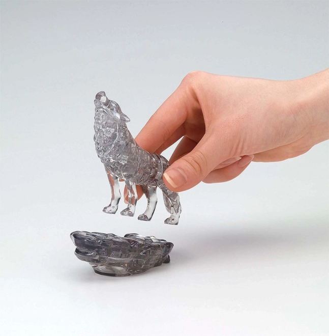 3D Crystal Puzzle Wolf