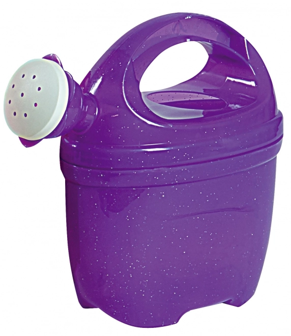 Transparent Watering Can with Glitter 1L - Purple