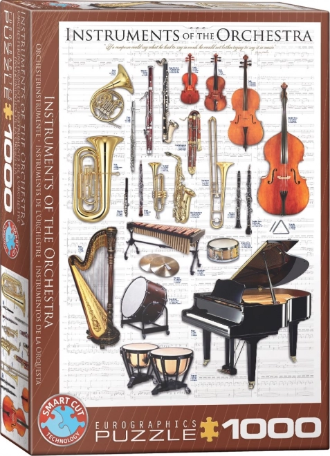 Orchestra Instrument Puzzle 1000 Pieces