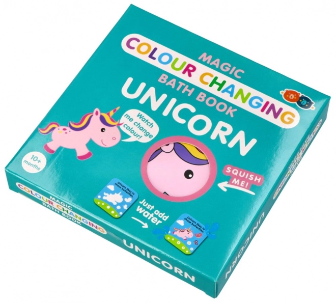 Color Changing Book Set with Toy - Unicorn