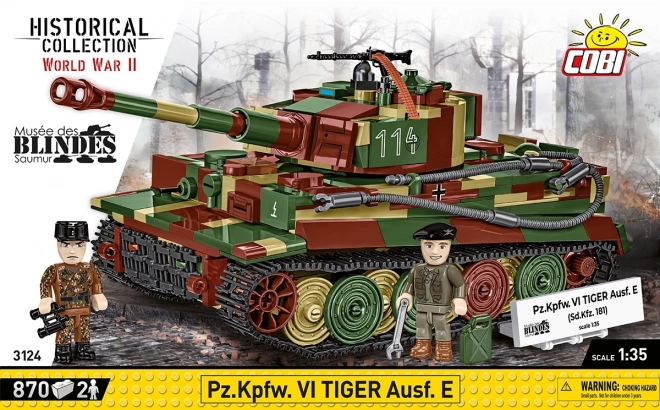 Tiger I Tank Building Blocks Set