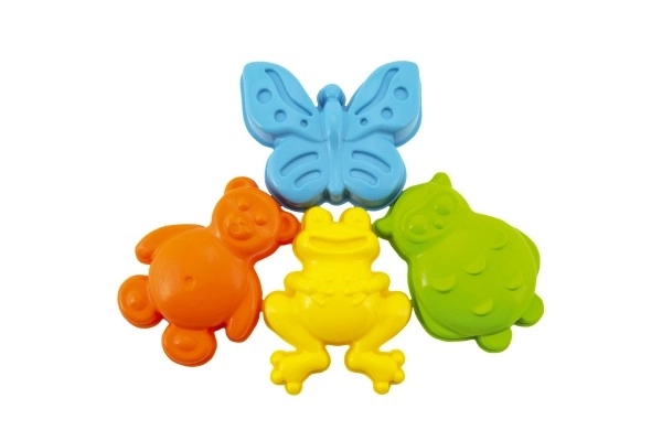 Sand Molds Animal Shapes - 4 Pieces