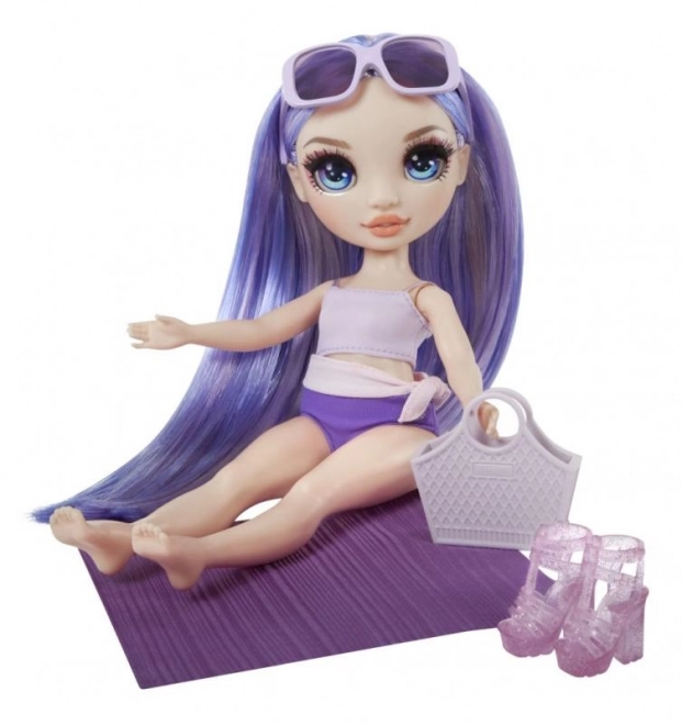 Rainbow High Fashion Doll in Swimsuit - Violet Willow