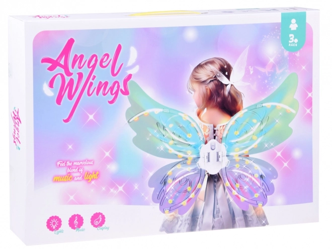 Glowing Wings for Fairy, Elf, Butterfly Costume