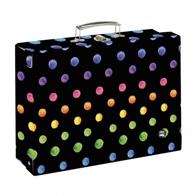 Children's Decorative Storage Case - A4 OXY GO Dots