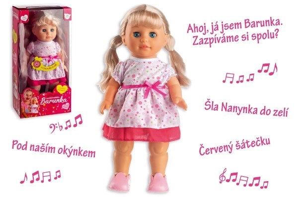 Walking and Singing Doll Barunka