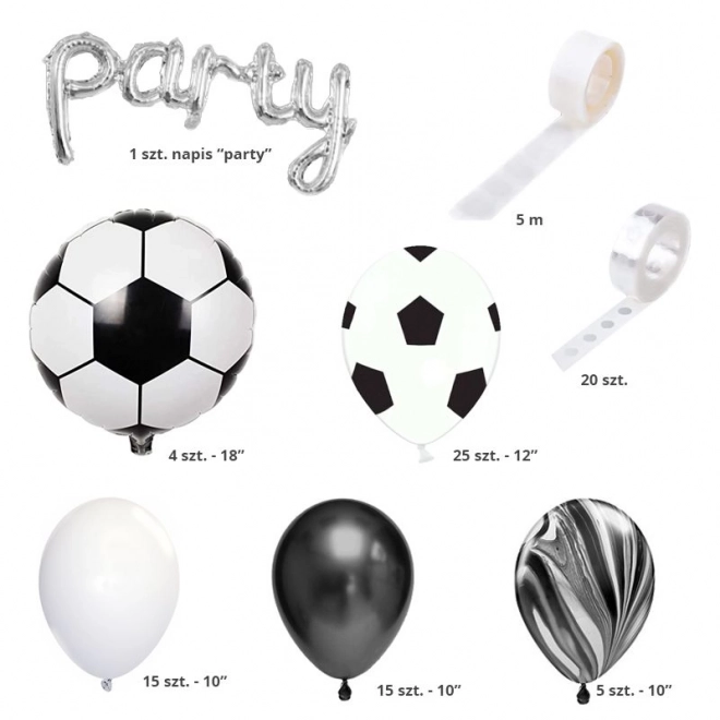 Football Birthday Decoration Set for Boys