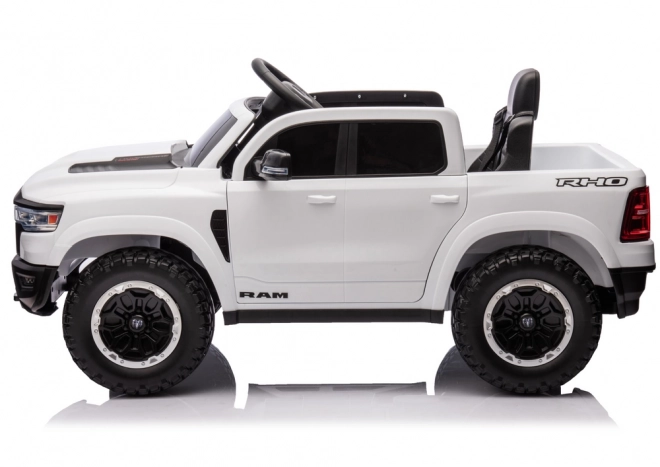 Electric Ride-On Dodge Ram White