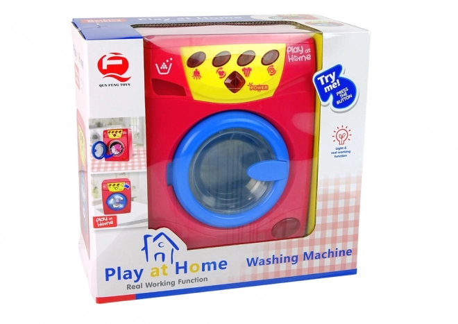 Toy Washing Machine with Realistic Features