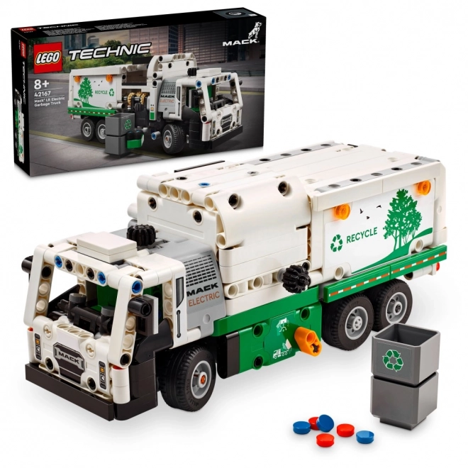 Electric Garbage Truck Building Set